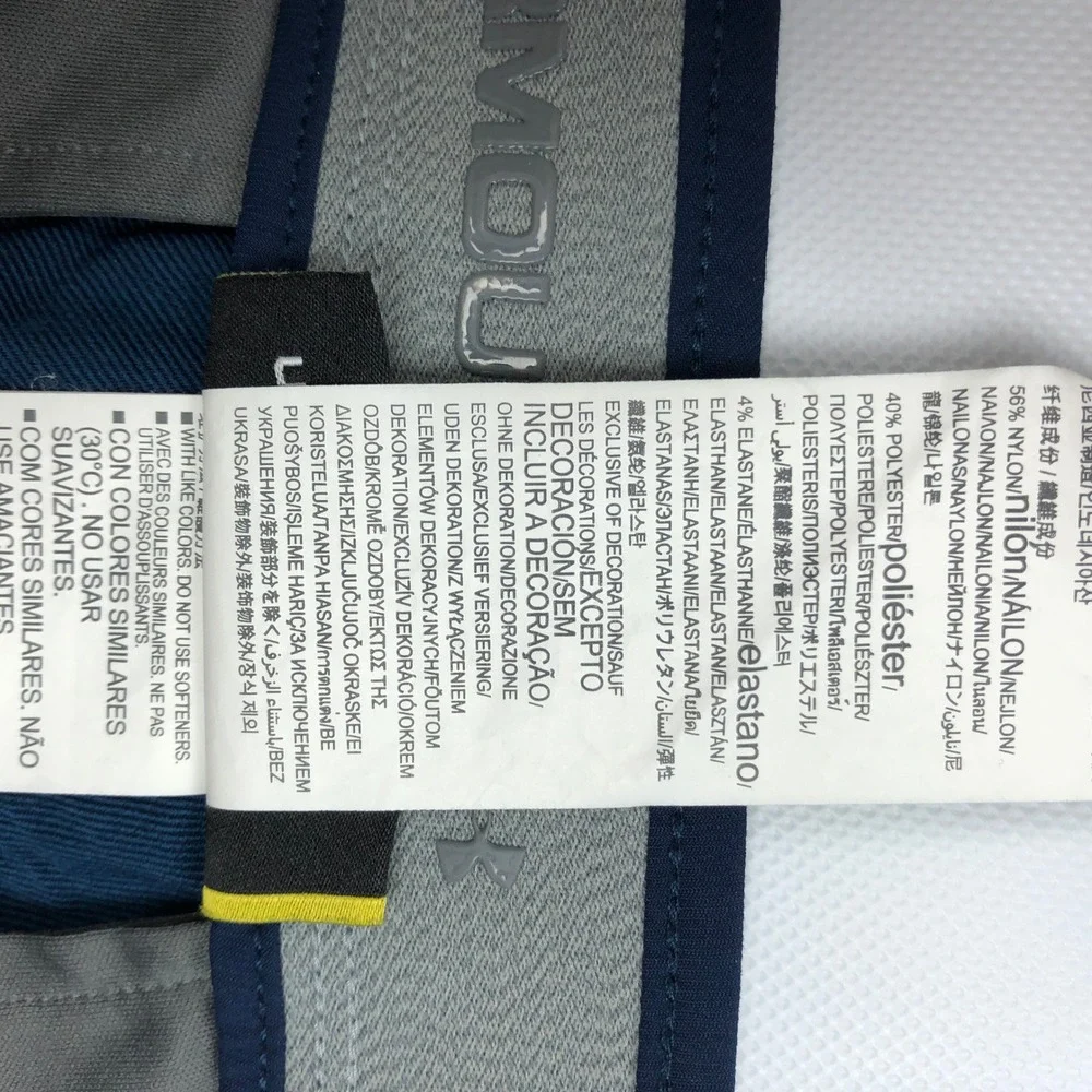Under Armour Mens 32x32 Match Play Golf Pants Academy Navy Blue Performance